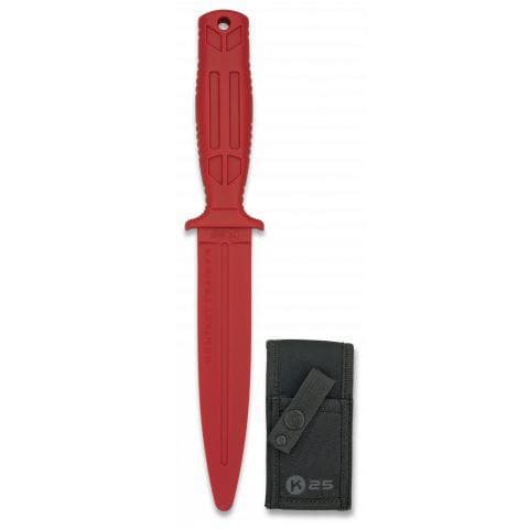 Cuchillo de Entrenamiento / Simulacion K25  Trainning Rojo