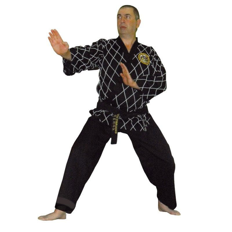 Dobok de Hapkido  Bordado Rombo Negro