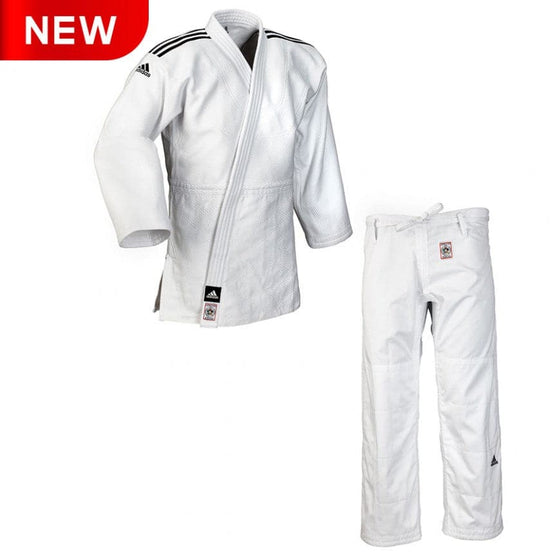 Judogi Competición ADIDAS CLUB NEW CHAMPION III IJF "SLIM FIT" Bandas Negras