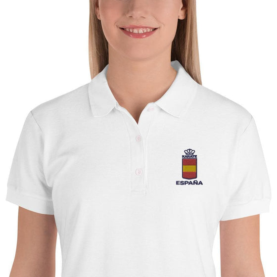 Polo bordado para mujer España Karate