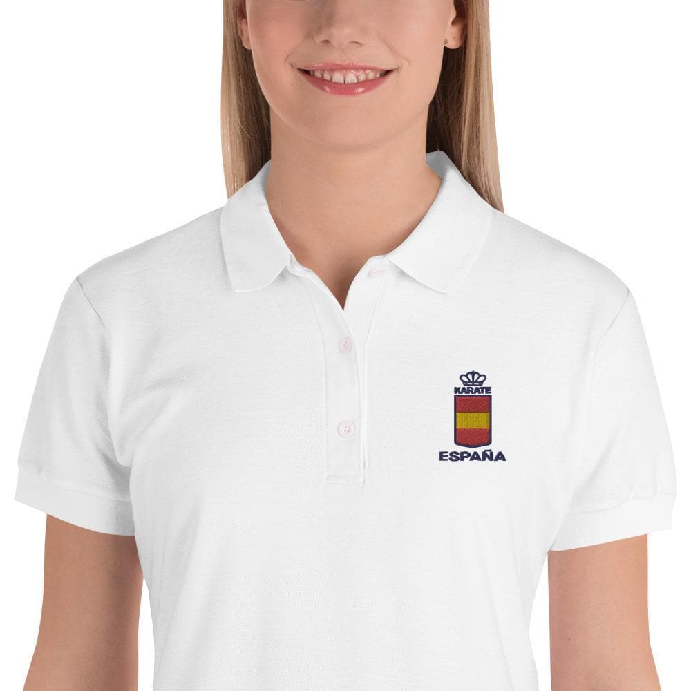 Polo bordado para mujer España Karate