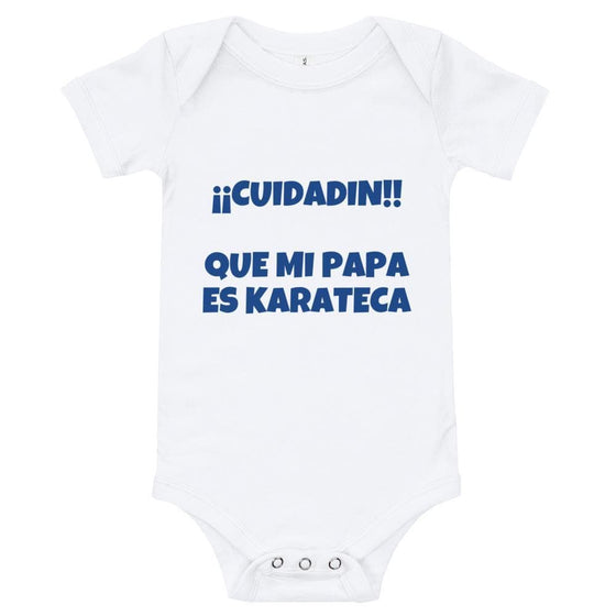 Body Bebé Papa Karateca