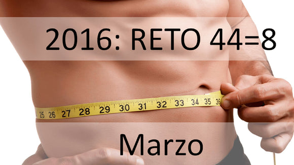 2016 RETO: 44=8 de nuevo a por el Six Pack