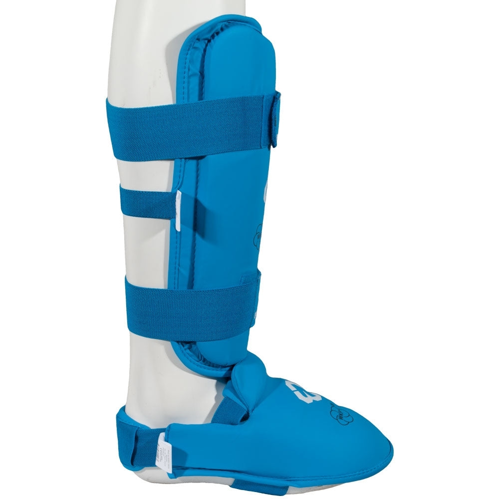 ESPINILLERAS KARATE WKF AZUL BUDO-NORD