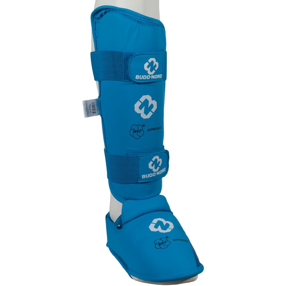 ESPINILLERAS KARATE WKF AZUL BUDO-NORD