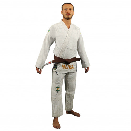 GI BLANCO ENTRENAMIENTO COMPETICIÓN EDICIÓN LIMITADA GANO  FIGHT ART