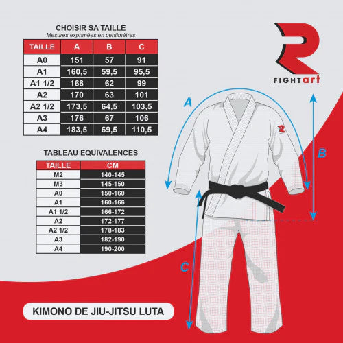 Kimono BJJ Edicion Limitada GANO FIGHT ART
