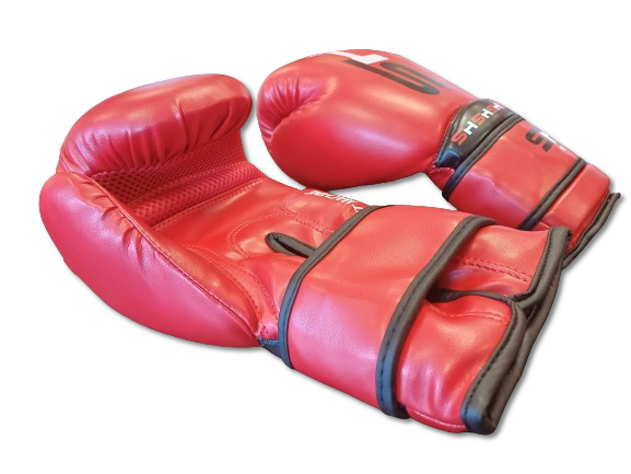 GUANTE DE BOXEO SH P.U.  ROJO