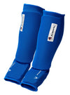 Espinilleras azules con empeine ju-sports