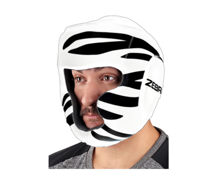 CASCO ZEBRA FITNESS PU BLANCO