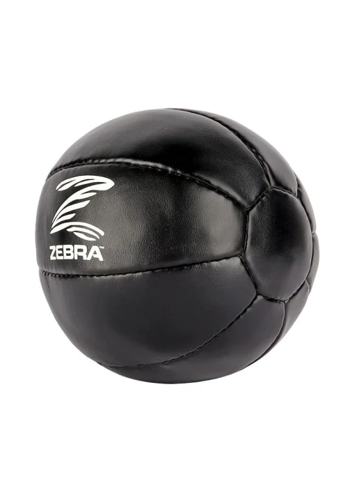 BALÓN MEDICINAL PRO ZEBRA CUERO NEGRO