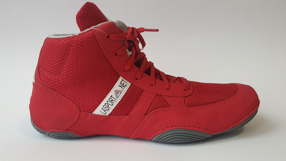 BOTAS LUCHA LA SPORT "WR1 PRO" ROJAS