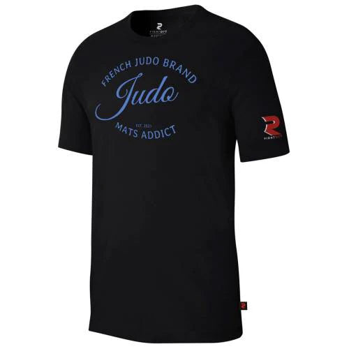 Camiseta Negra JUDO "Modelo Original" FIGHT ART