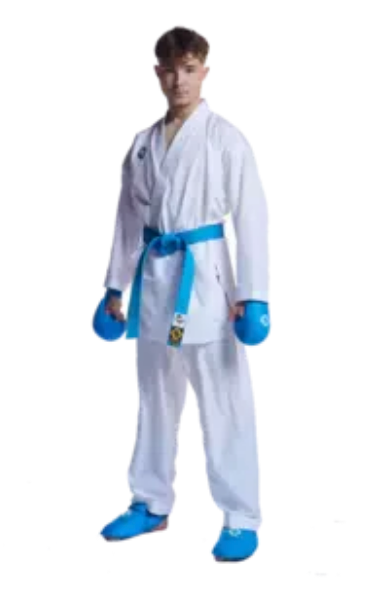 PACK KARATEGI KUMITE ICHIBAN WKF BUDO-NORD + PROTECCIONES (PETO INCLUIDO)