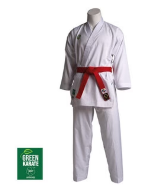 PACK KARATEGI KUMITE MIRAI WKF BUDO-NORD + PROTECCIONES (PETO INCLUIDO)