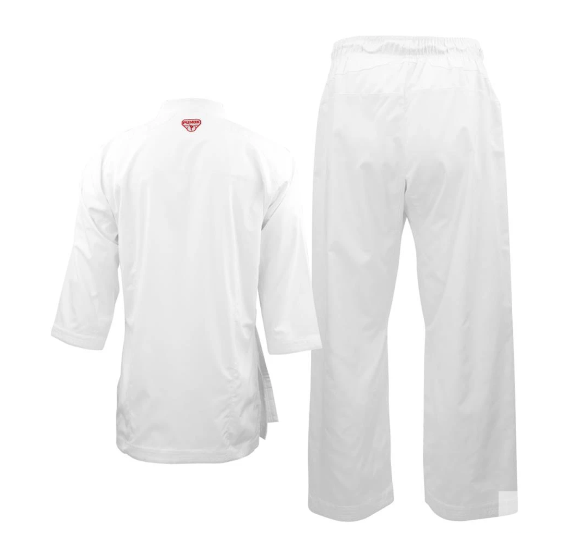 Karategi KUMITE PUNOK BLITZ II 2 CHAQUETAS LOGO AZUL + LOGO ROJO PUNOK