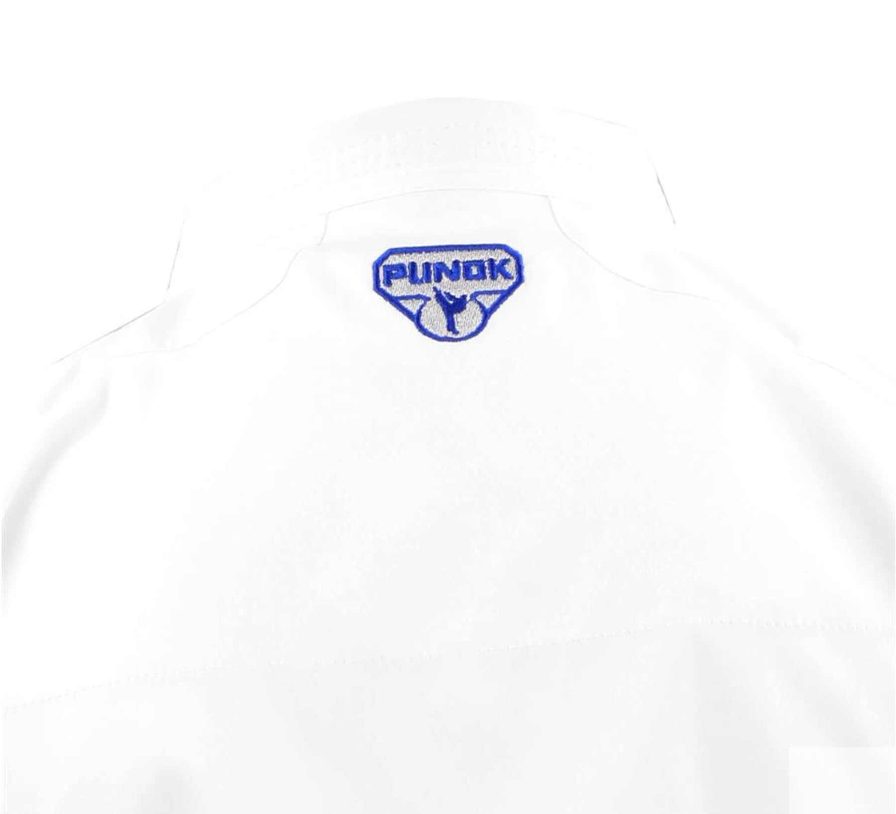 Karategi KUMITE PUNOK BLITZ II 2 CHAQUETAS LOGO AZUL + LOGO ROJO PUNOK