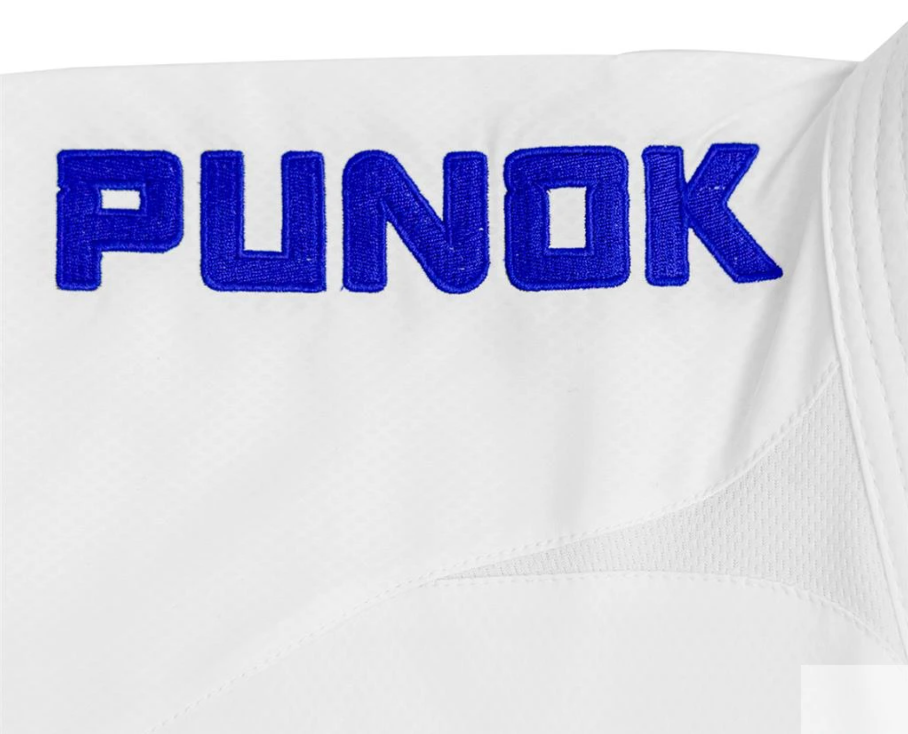 Karategi KUMITE PUNOK BLITZ II 2 CHAQUETAS LOGO AZUL + LOGO ROJO PUNOK