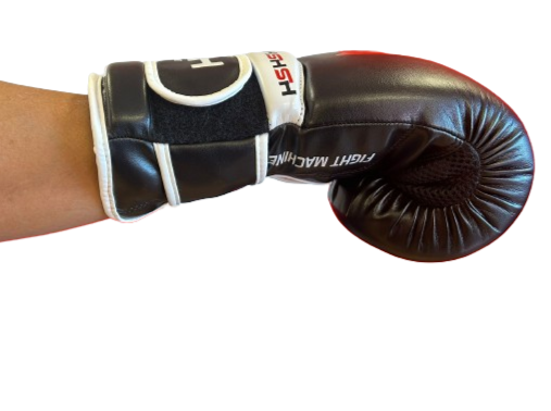 GUANTE DE BOXEO SH P.U.  NEGRO