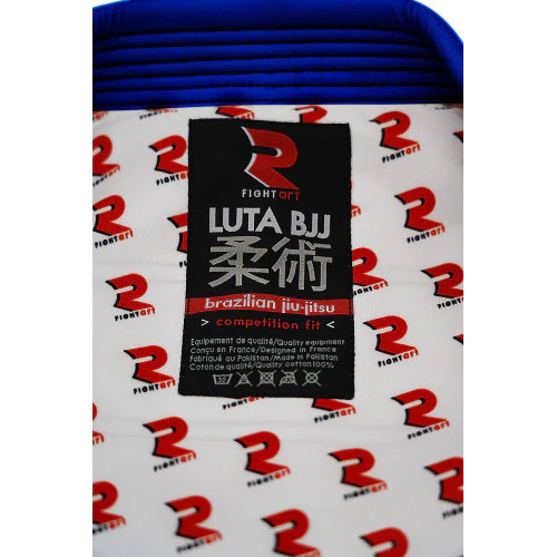 GI BJJ AZUL "LUTA" FIGHT ART