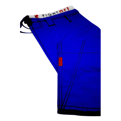 GI BJJ AZUL "LUTA" FIGHT ART