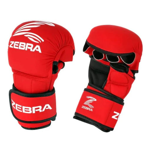 Guantes MMA ZEBRA Rojo