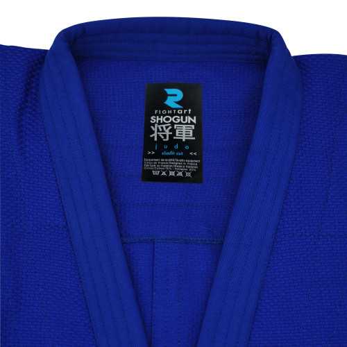 JUDOGI SHOGUN SLIM FIT IJF AZUL FIGHT ART