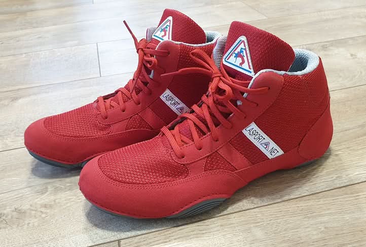 BOTAS LUCHA LA SPORT "WR1 PRO" ROJAS