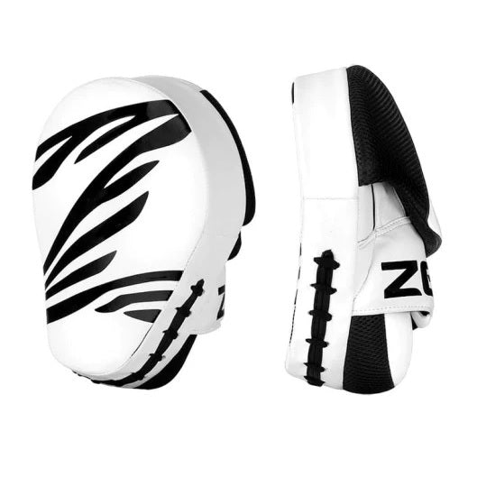 Manopla Coaching Zebra Fitness Blanca