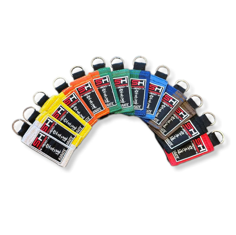 LLAVERO SH  MINI CINTURON KARATE