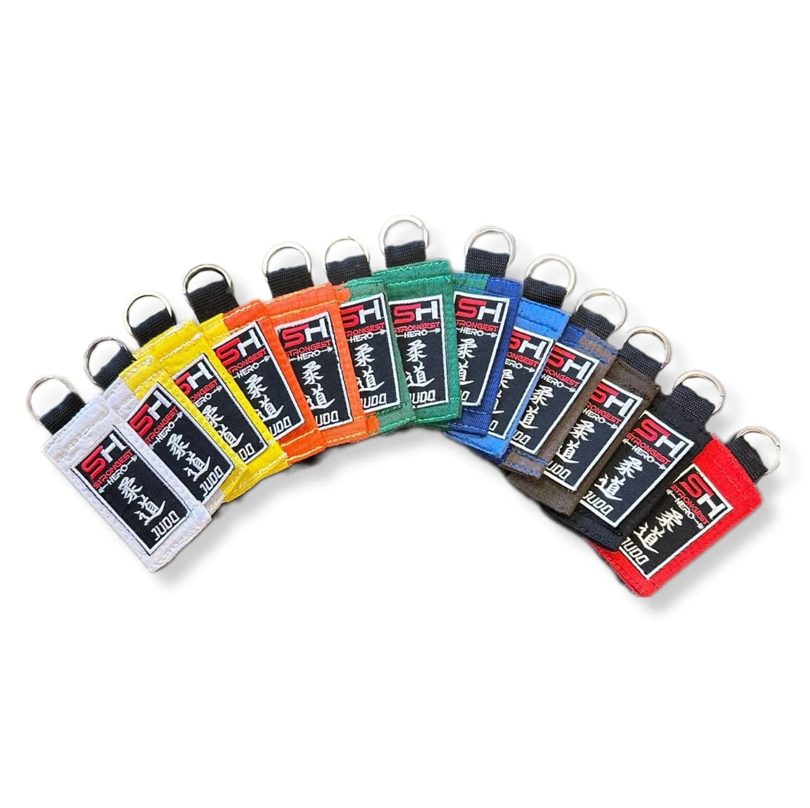 LLAVERO SH MINI CINTURON JUDO
