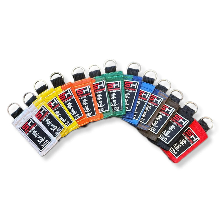 LLAVERO SH MINI CINTURON JUDO
