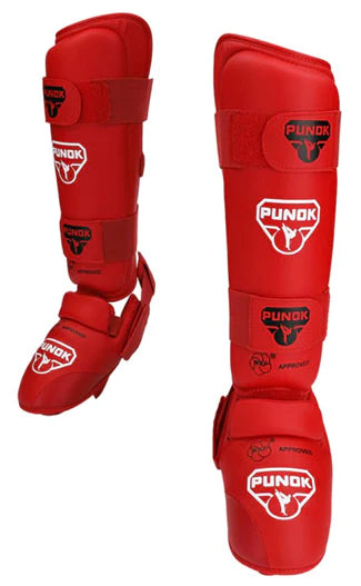 PACK Karategi Kumite BLITZ II 2 chaquetas PUNOK + Protecciones completas (SIN PETO) + cinturones