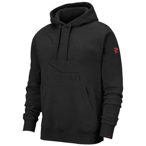 Sudadera Negra Logo 3D FIGHT ART
