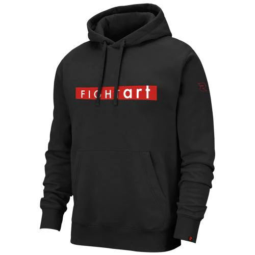 Sudadera Negra NEON FIGHT ART