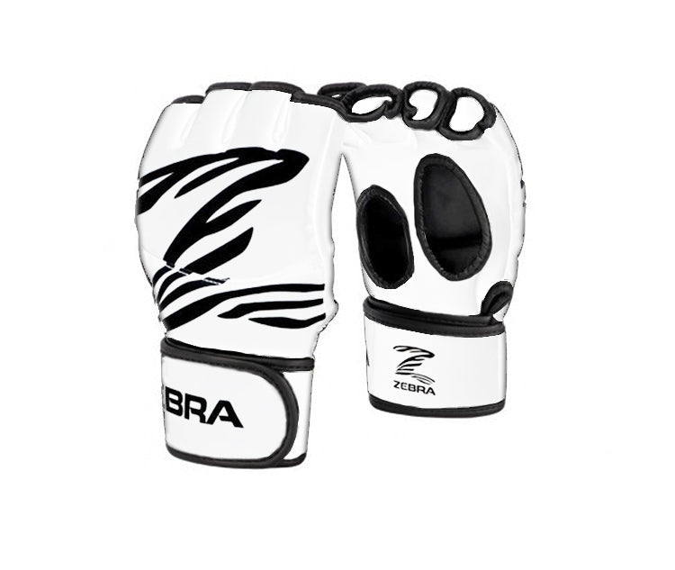 GUANTILLA ZEBRA FITNESS, PU BLANCO