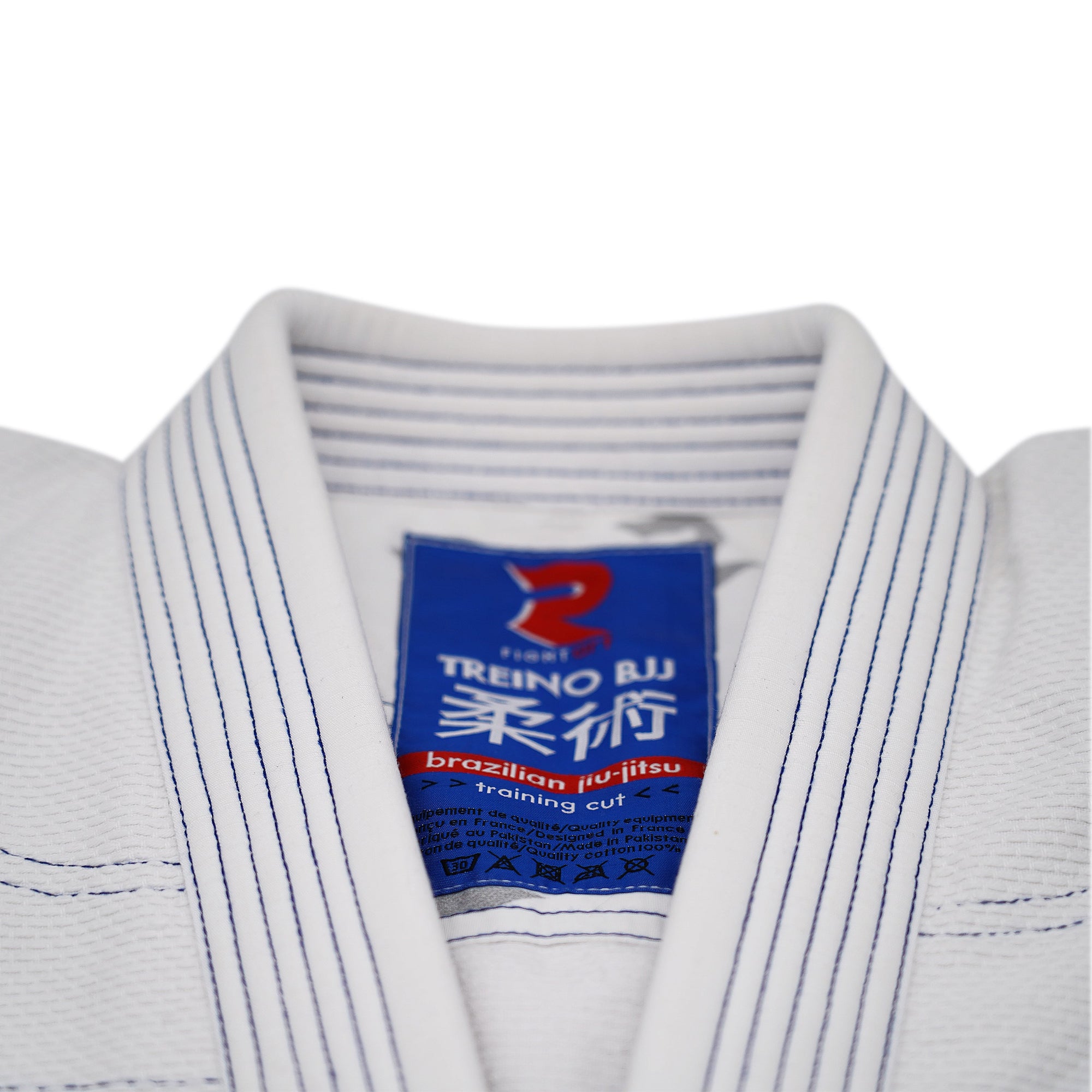 GI BJJ BLANCO "TREINO" 340GR FIGHT ART (ENTRENAMIENTO)
