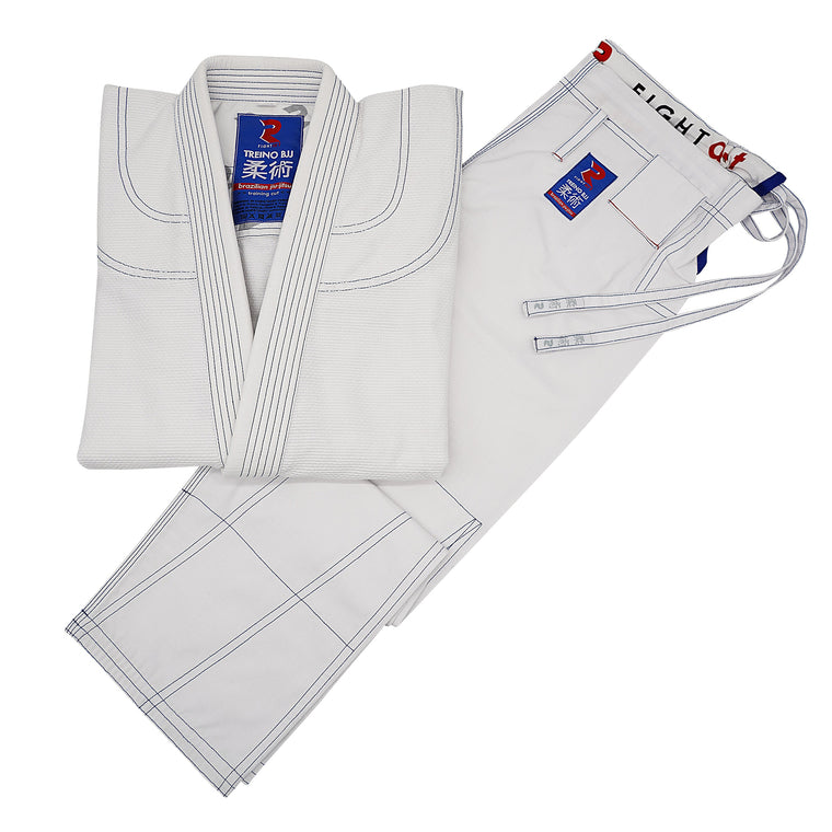 GI BJJ BLANCO "TREINO" 340GR FIGHT ART (ENTRENAMIENTO)