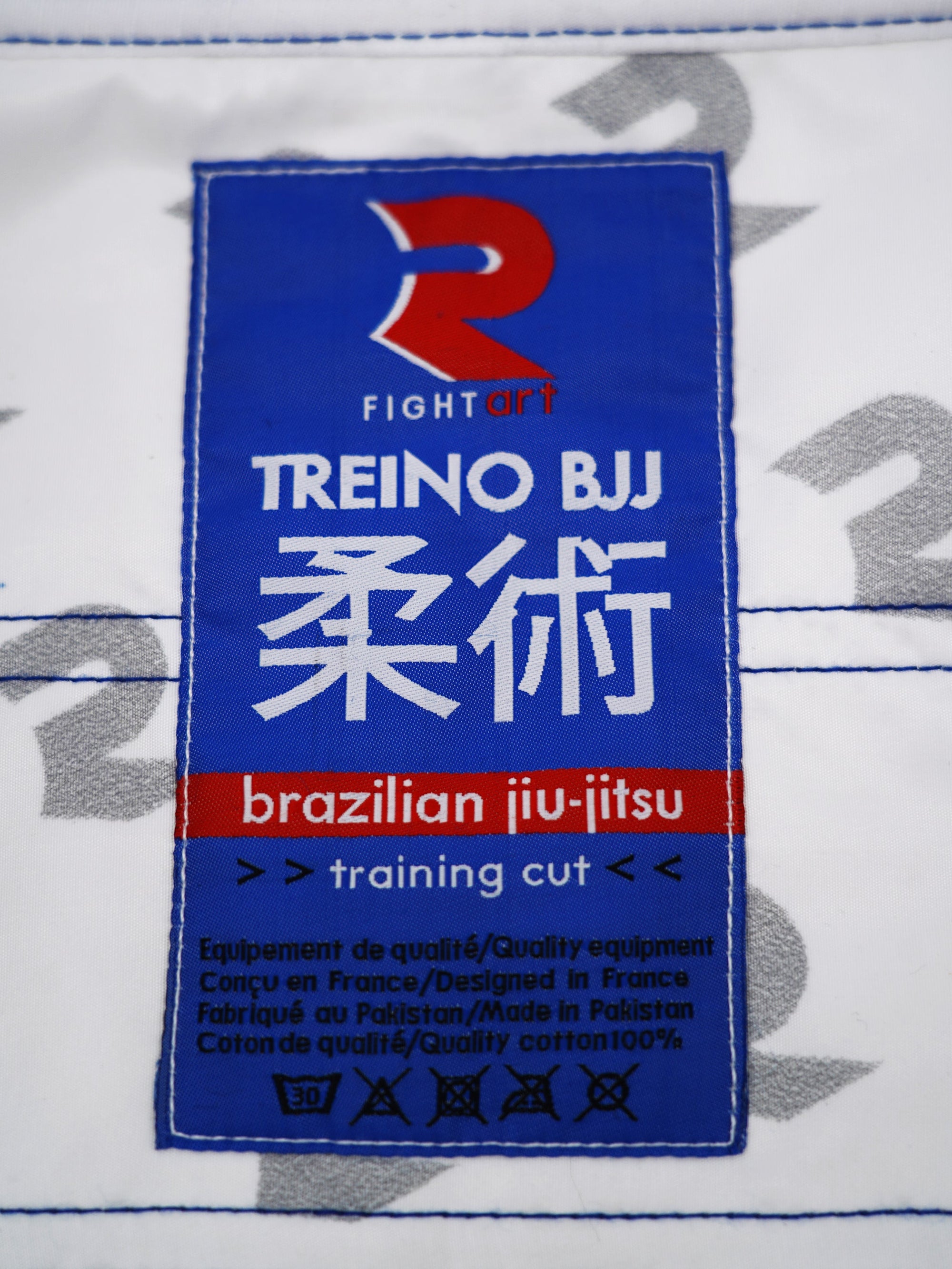 GI BJJ BLANCO "TREINO" 340GR FIGHT ART (ENTRENAMIENTO)