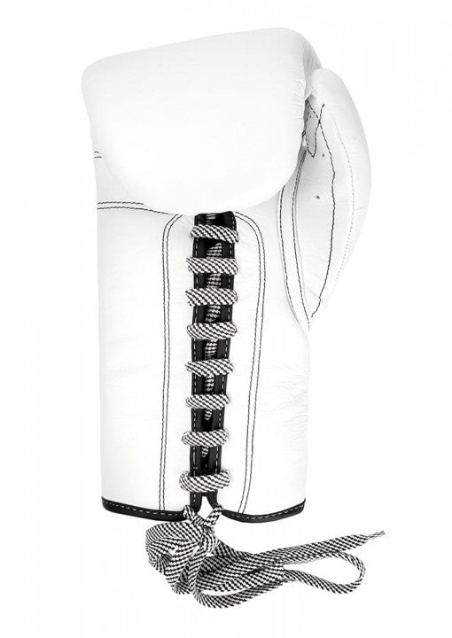 GUANTES BOXEO ZEBRA SIGNATURE PRO CUERDAS BLANCO