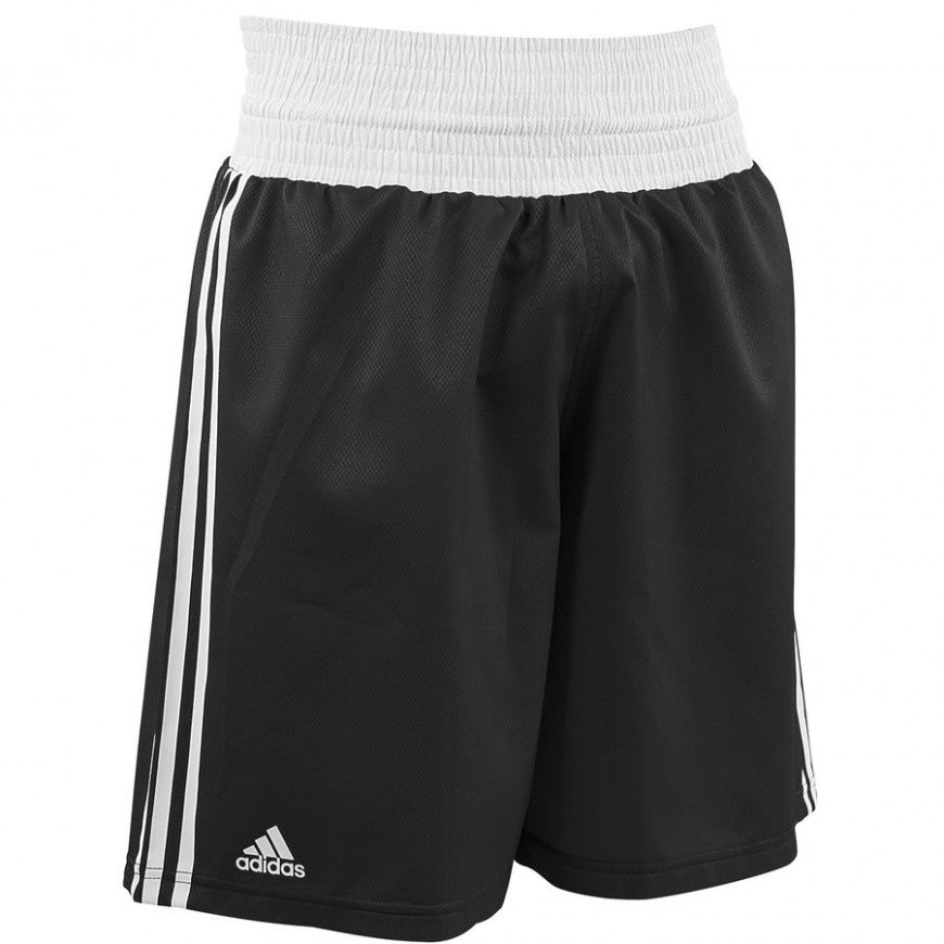 Short de Boxeo ADIDAS negro/blanco