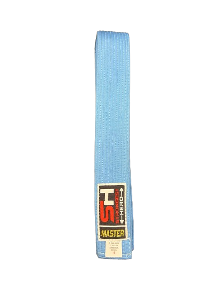 CINTURON SH KARATE KATA MASTER ROJO Ó AZUL (CALIDAD PREMIUM)