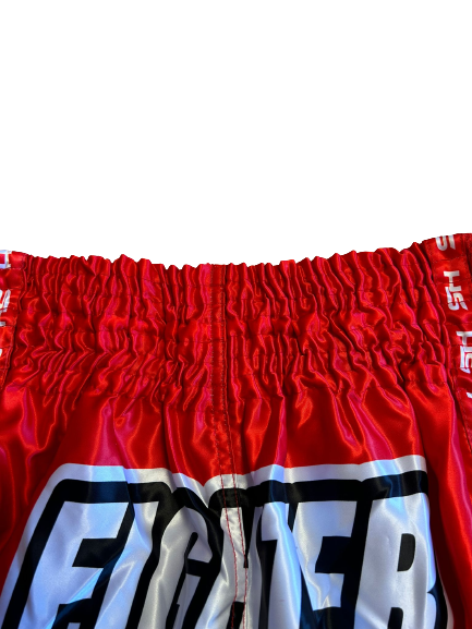 SHORT MUAY THAI "FIGHTER" ROJO STRONGEST HERO
