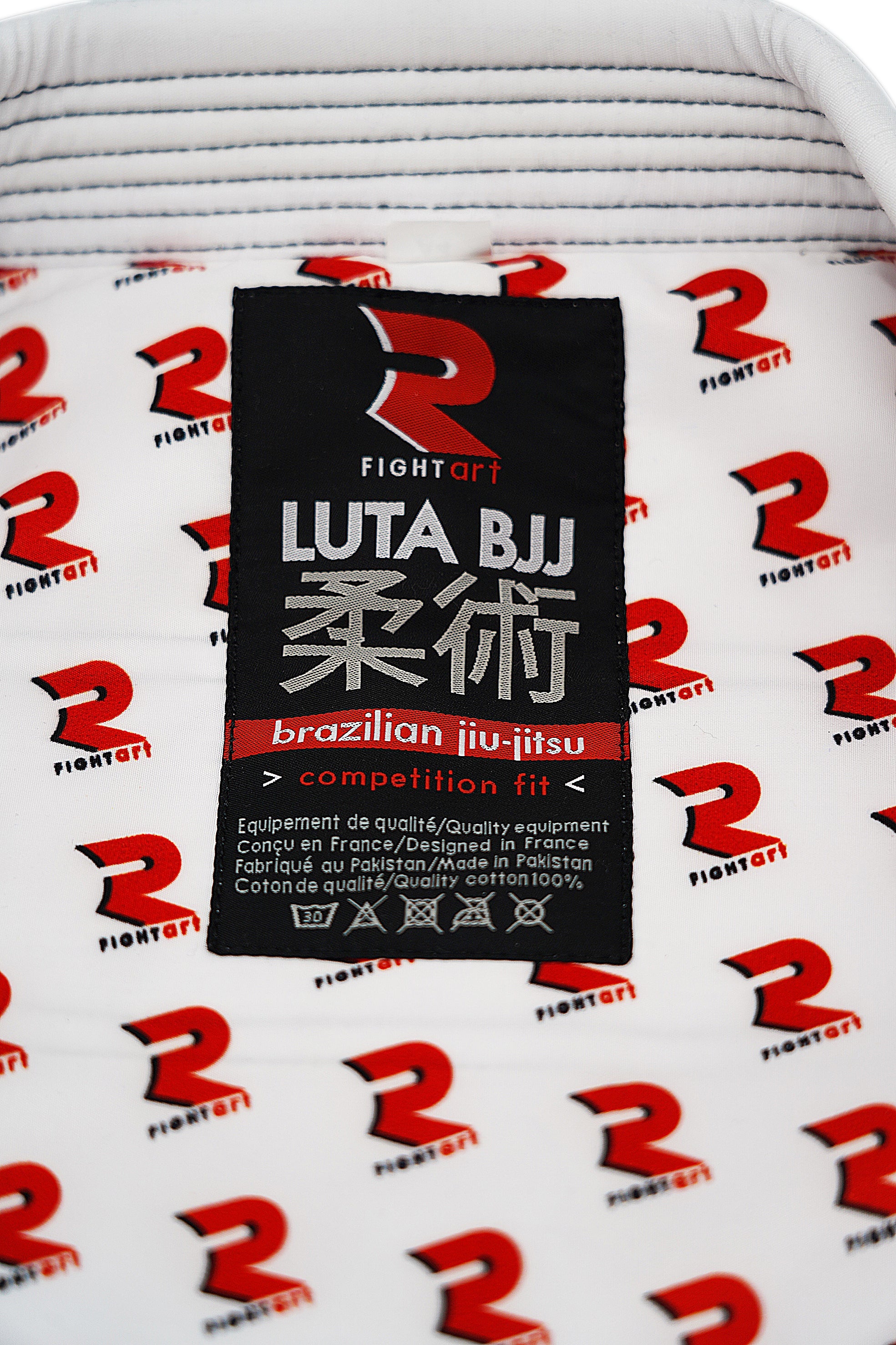 GI BJJ BLANCO "LUTA" FIGHT ART