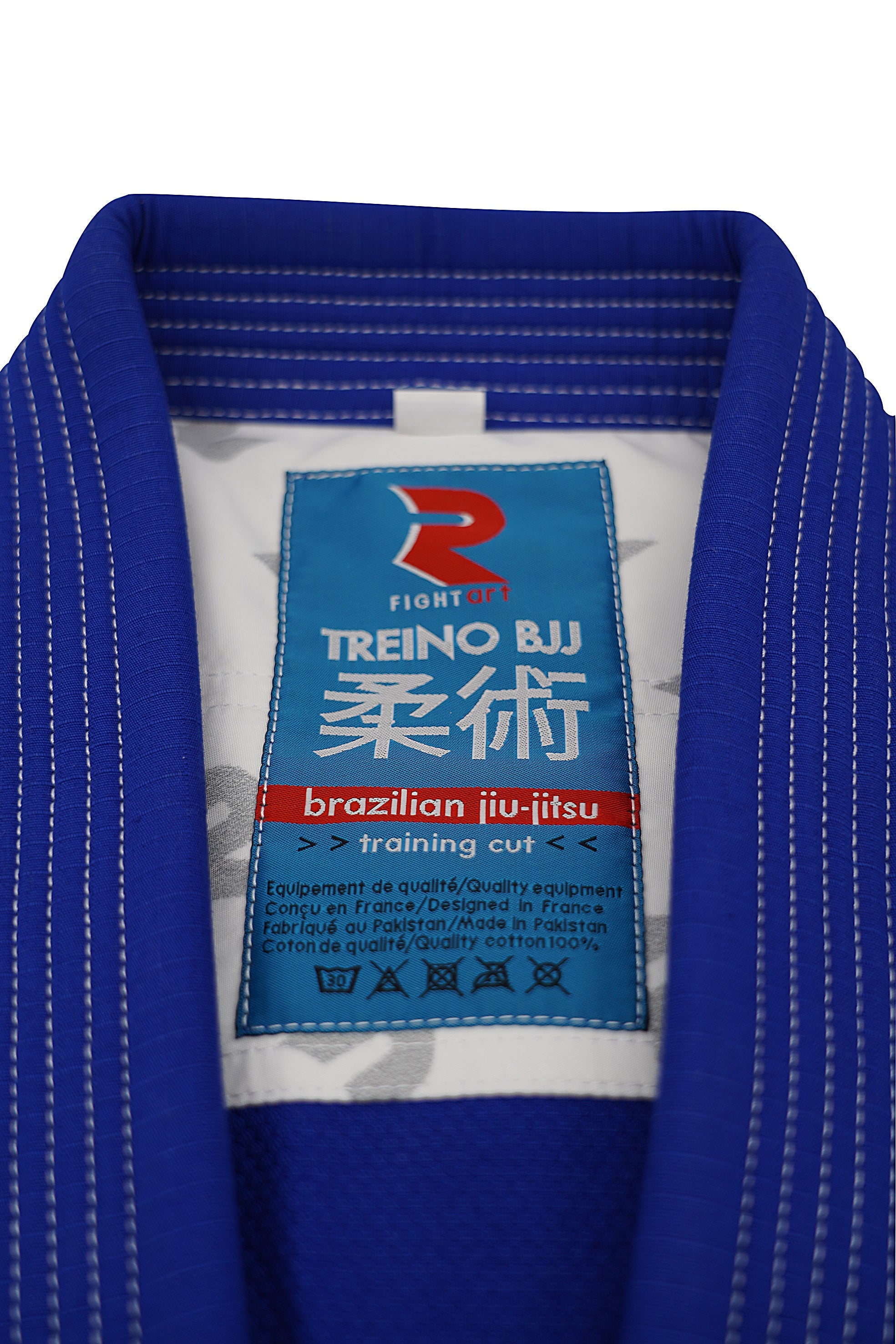 GI BJJ AZUL "TREINO" 340GR FIGHT ART (ENTRENAMIENTO)