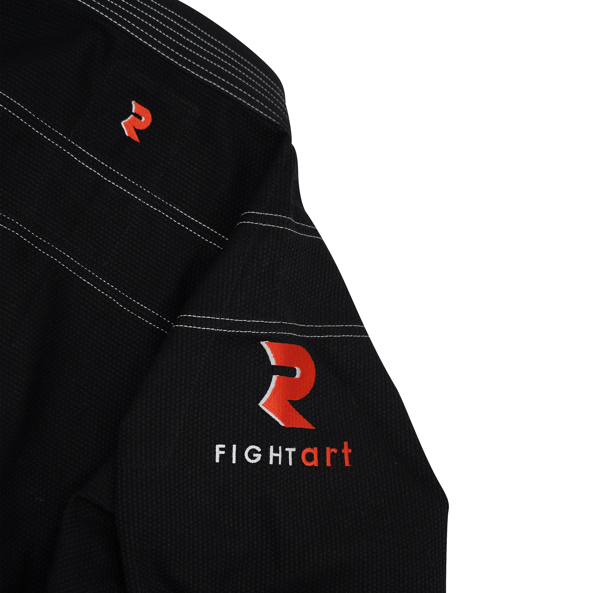 GI BJJ NEGRO "LUTA" FIGHT ART