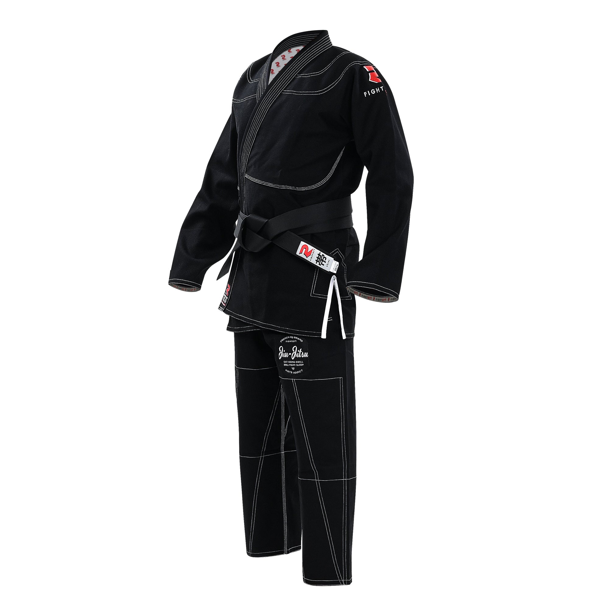 GI BJJ NEGRO "LUTA" FIGHT ART