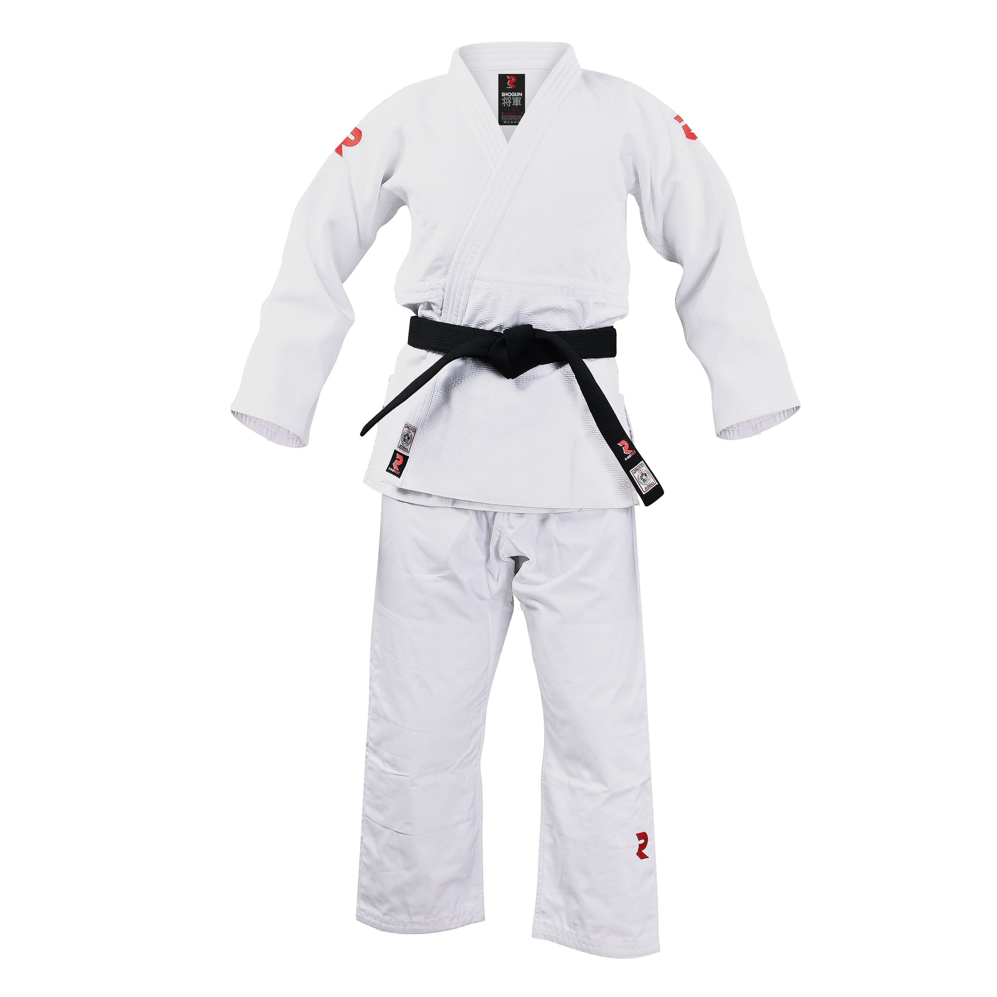 PACK JUDOGI SHOGUN IJF 730GR BLANCO + AZUL FIGHTART