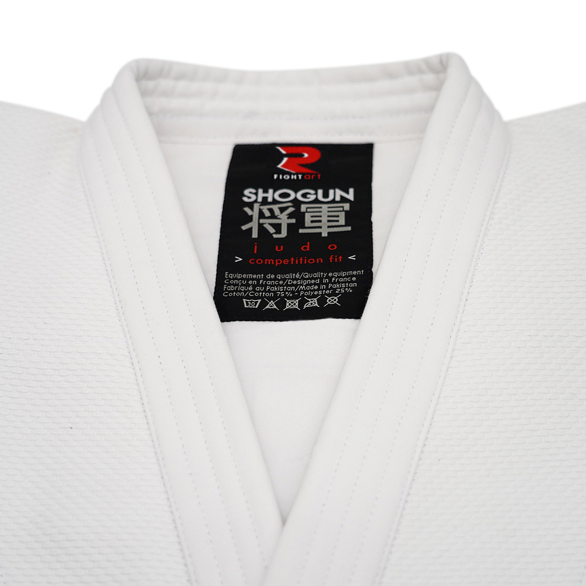 PACK JUDOGI SHOGUN IJF 730GR BLANCO + AZUL + CINTURÓN IJF FIGHTART