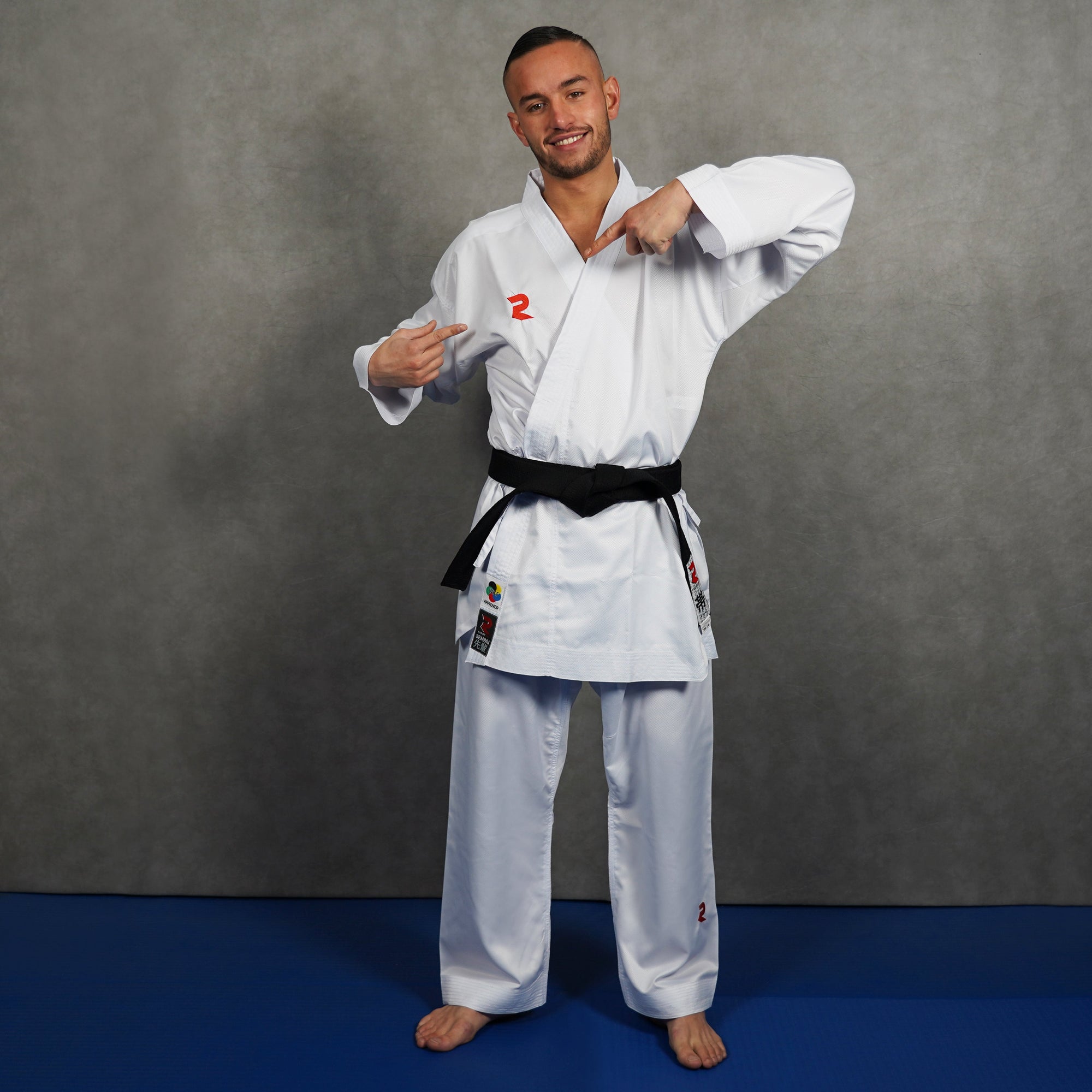 KARATEGI SEMPAI KUMITE WKF BLANCO  FIGHT ART